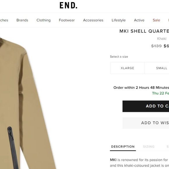 MKI Miyuki Zoku - Raincoat Jacket (NEW) - Picture 2 of 3